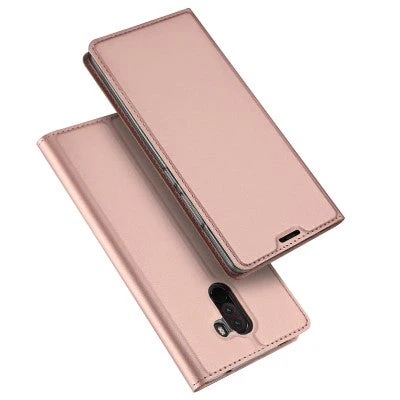 Dux Ducis Leather Case For Xiaomi Pocophone F1 Rose gold - Image 3