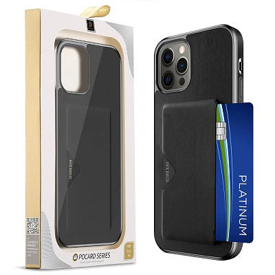Dux Ducis Pocard Series Case with back cover for iPhone 12 & 12 Pro (Black) - Image 7