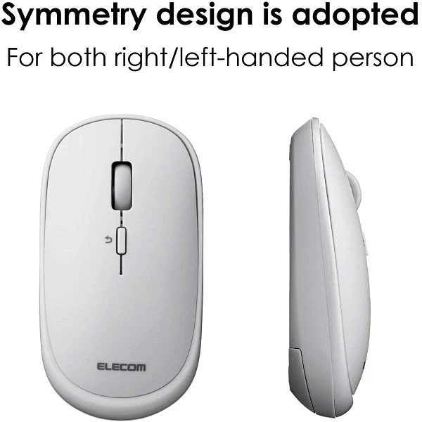 Elecom Blue LED Wireless Mouse (Gray) - Image 7