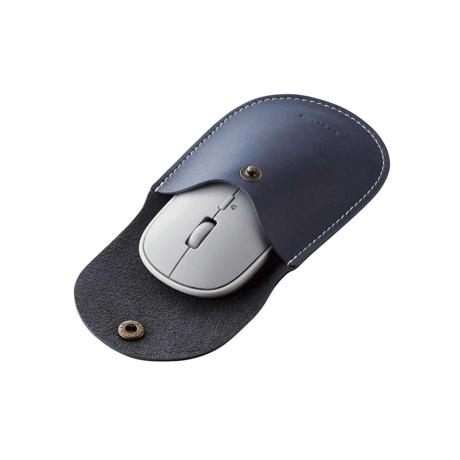 Elecom Bluetooth LED Mouse with Pouch (Gray) - Image 4