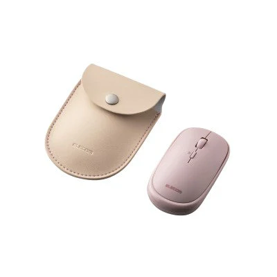 Elecom Bluetooth LED Mouse with Pouch (Pink) - Image 5