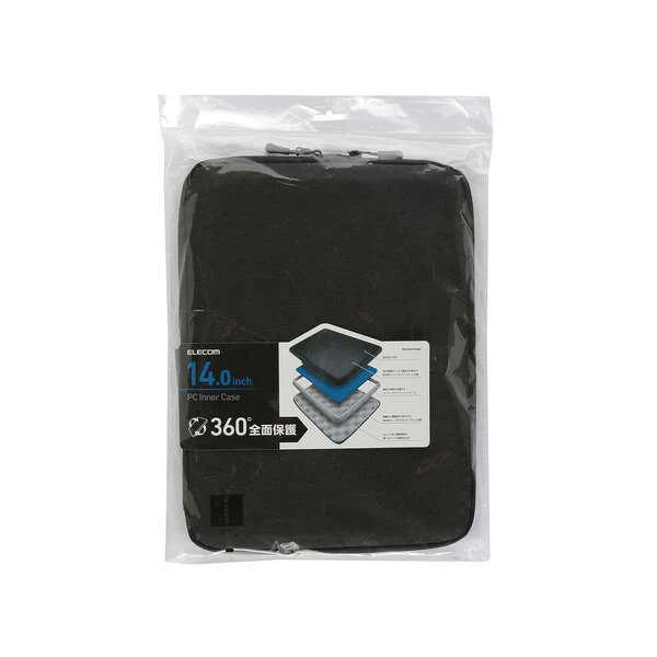 Elecom BM-IBSP14NBK Shockproof Inner Case 14" (Black) - Image 2