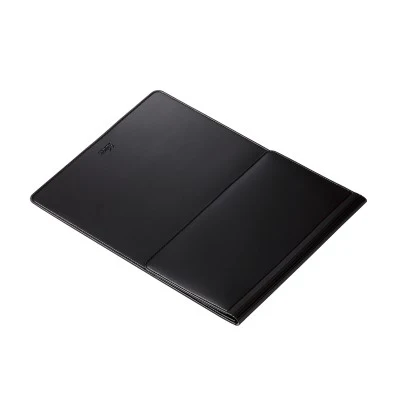 Elecom BM-IBSVD14 Inner Bag DeskMat X Leather Case 14inch (Black) - Image 2