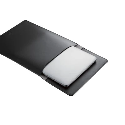 Elecom BM-IBSVD14 Inner Bag DeskMat X Leather Case 14inch (Black) - Image 4