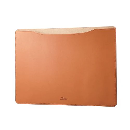 Elecom BM-IBSVM2216CA Soft leather Inner sleeve MacBook  16'' (Camel) - Image 3