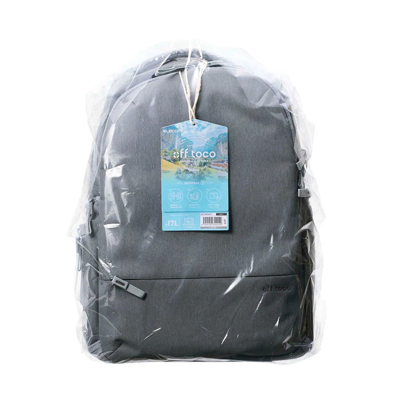 Elecom BM-OFBPM01GY Off Toco Backpack M Size (Grey) - Image 2
