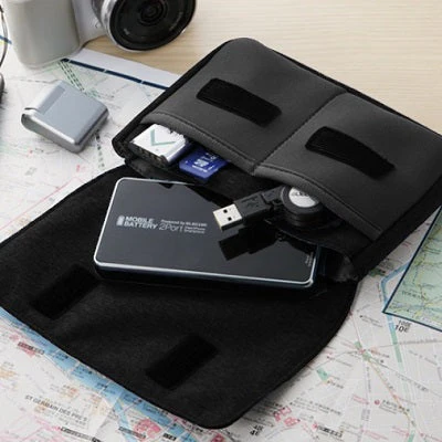 Elecom BORSA Multi storage pouch (BMA-GP05BK) compact type - Image 2