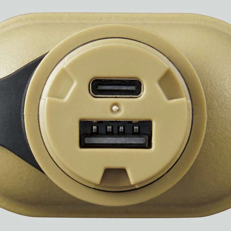 Elecom DE-NEST10000ABE 10000mAh 20W 1C1A Power Bank (Beige) - Image 5