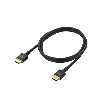 Elecom DH-HD21E10BK Ver 2.1/8K/UHDR/1.0M HDMI Cable (Black) - Image 3