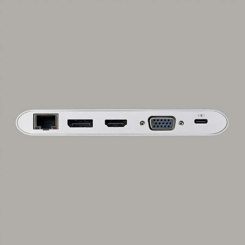 Elecom DST-C28SV 11 in 1 Docking Station HDMI/DP/VGA/3X USB3.2(Gen 1)/Lan Port/SD & Micro SD PD100W - Image 8