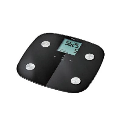 Elecom HCS-FS01BK Eclear Body Composition Weight Scale (Black) - Image 2