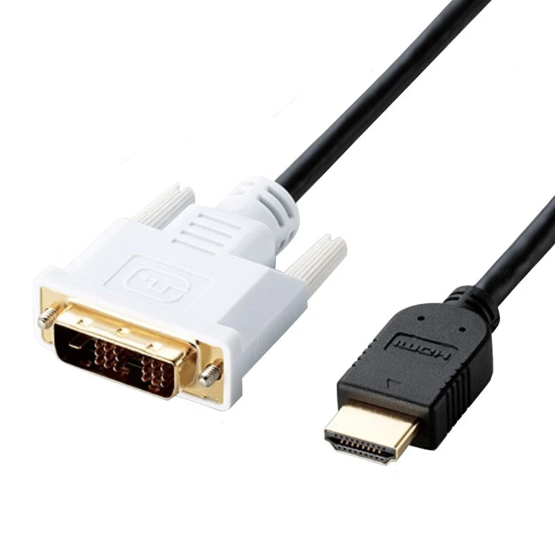 Elecom HDMI Adapter to DVI Cable 1.0m (DH-HTD10BK) - Image 2