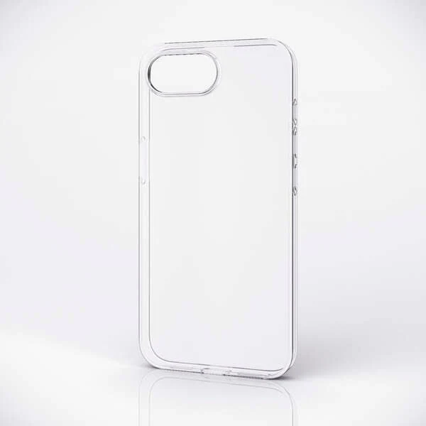 Elecom iPhone 16e Thin Soft Case (Clear) - Image 2