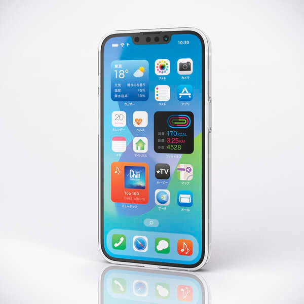 Elecom iPhone 16e Thin Soft Case (Clear) - Image 5