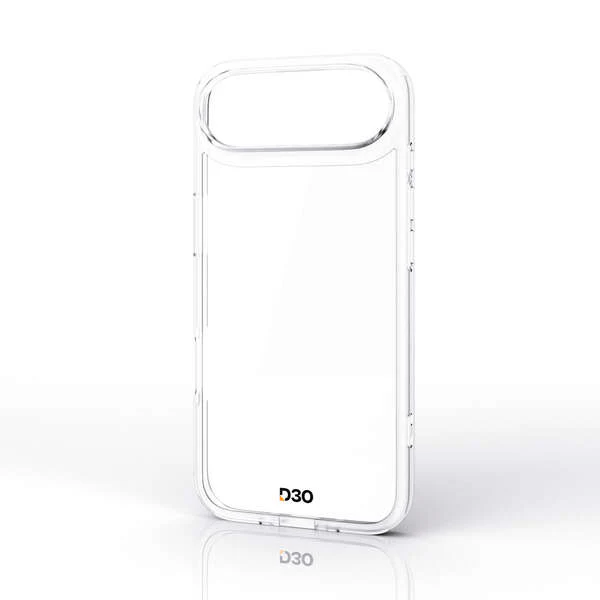 Elecom  iPhone 17 Air 6.5 (2025) D3O All Clear Case with metal ring
