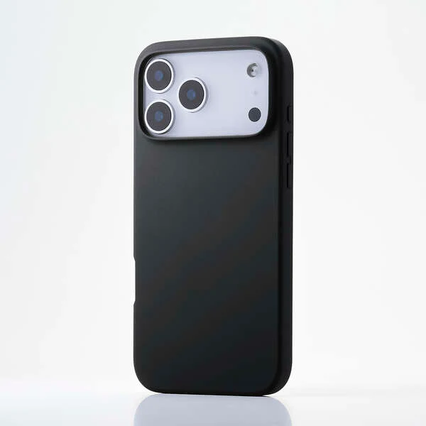 Elecom  iPhone 17 Pro Max 6.9 (2025) Hybrid Case Silicone Black - Image 3