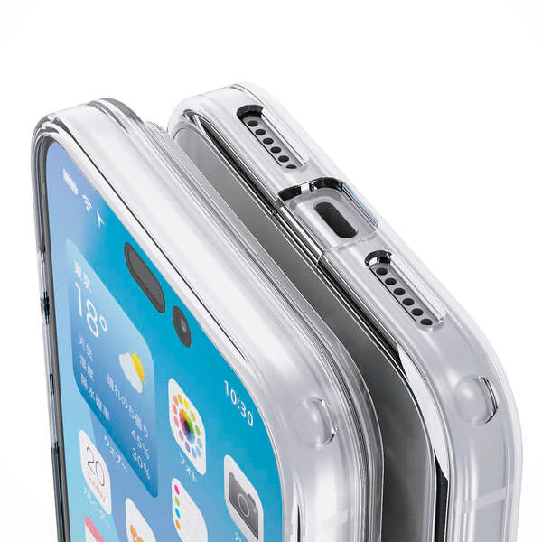 Elecom  iPhone 17 Pro Max 6.9 (2025) Magsafe Hybrid Case White - Image 2