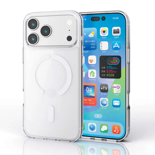 Elecom  iPhone 17 Pro Max 6.9 (2025) Magsafe Hybrid Case White - Image 6