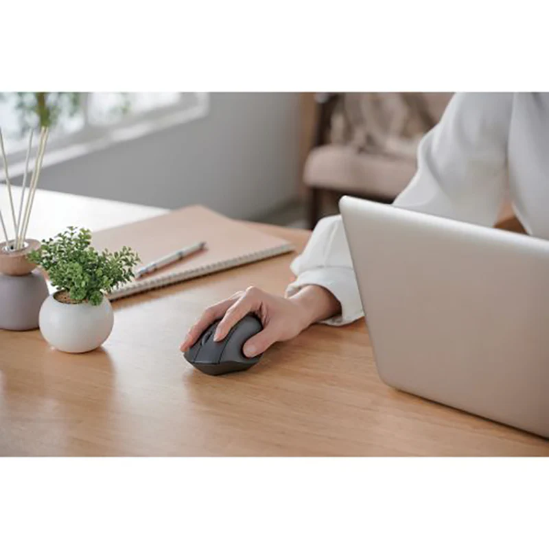Elecom M-SH10DBSKBK Anti Bacterial 3 BTN Wireless Silent Mouse (Black)