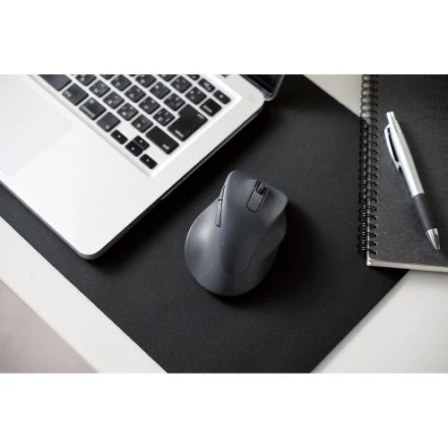 Elecom M-XGM30DBSKBK 5 Button Wireless Silent Mouse (M) - Black - Image 3