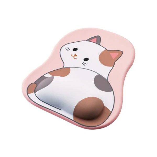 Elecom MP-AN05CAT Animal Mouse Pad With Wrist Rest (Cat) - Image 3