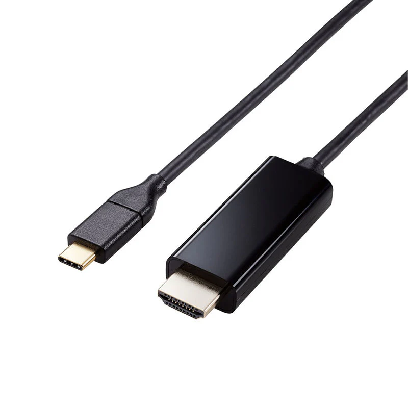 Elecom MPA-CHDMI20BK USB-C to HDMI 2M (Black) - Image 2