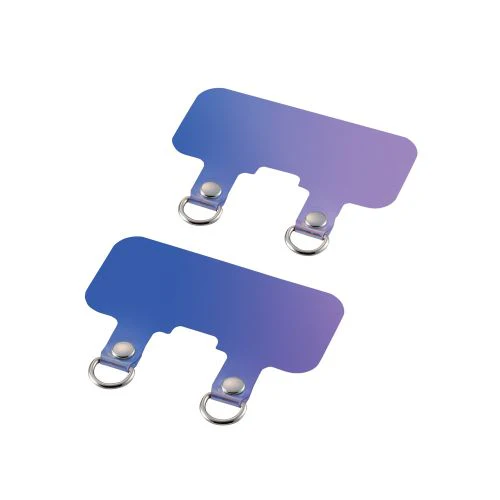 Elecom P-STHD2ACR Smartphone Strap Holder Sheet 2 Holes 2pc