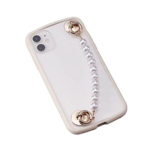 Elecom P-STKHPAL Key Ring Hanger Chain Flat (Pearl) - Image 5