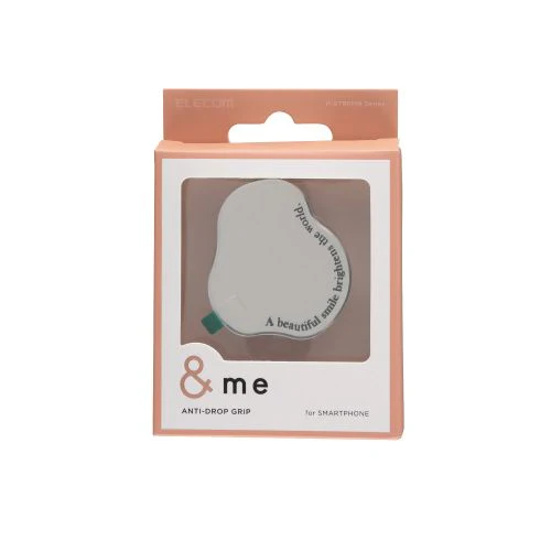 Elecom P-STRFMRCSV Smartphone Grip Mirror (Cloud) - Image 5