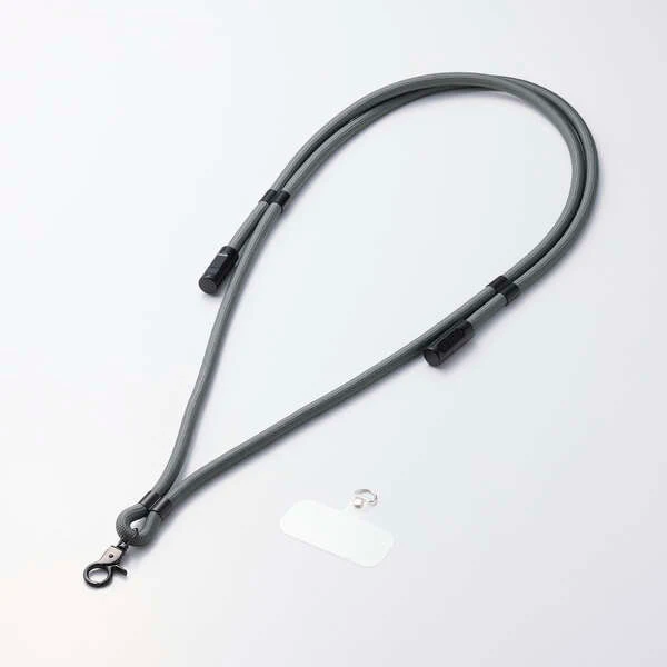 Elecom P-STSDH1CC08BK 2-in-1 USB Cable Shoulder Strap - Image 2