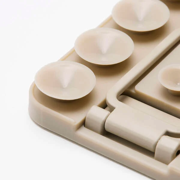 Elecom P-TKPTMAGS01BG Takopita Stand Suction Cup Silicone Pad Magnetic Adhesion Square (Beige) - Image 4