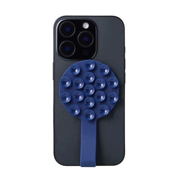 Elecom P-TKPTMAGB01NV Takopita Suction Cup Silicone Pad Magnetic Suction Band Function Circle (Navy) - Image 6