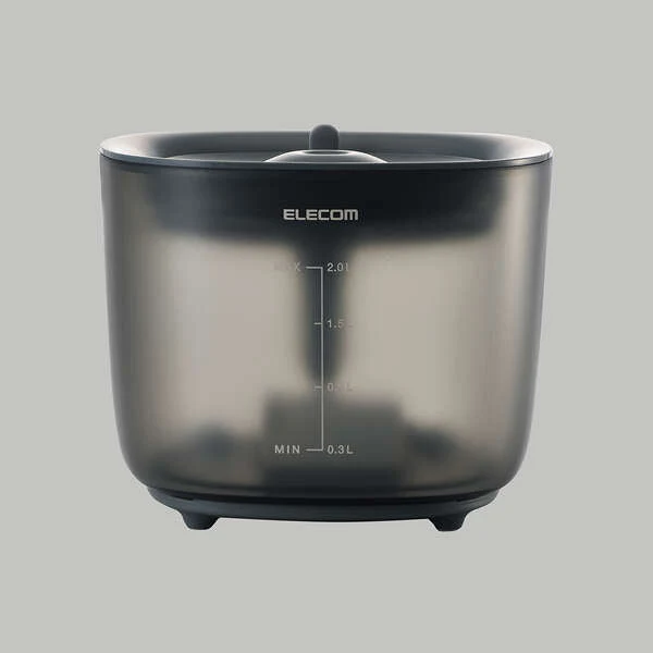 Elecom PET-WD02BK-G Auto Pet Water Fountain (Black) - Image 5