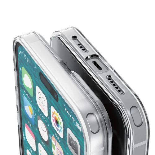 Elecom PM-A23DMAG02WH iPhone 15 Pro Max Magkeep Hybrid Case with Magsafe - Image 3