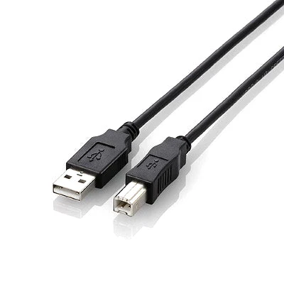 Elecom U2C-BN30BK A-B Normal 3.0m USB 2.0 Cable - Image 2