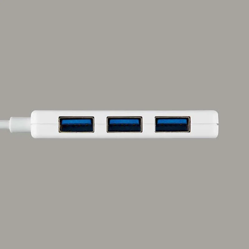 Elecom U3H-CA4004BWH USB C/A 4Ports 3.1(Gen 1) Hub (White) - Image 4