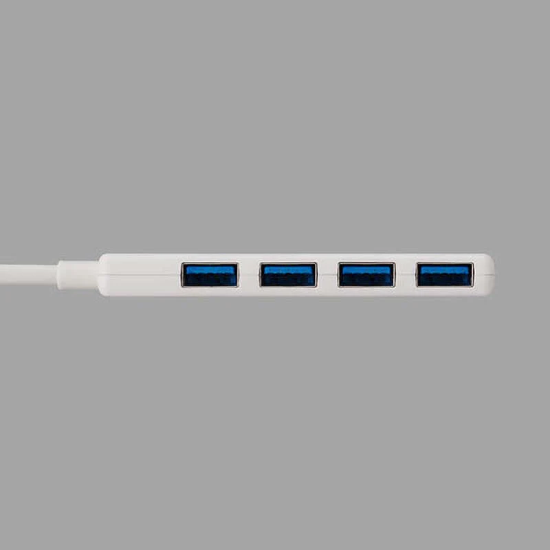Elecom U3H-H040WF USB 3.0 (5Gpbs) 4 Port Adapter (White) - Image 4