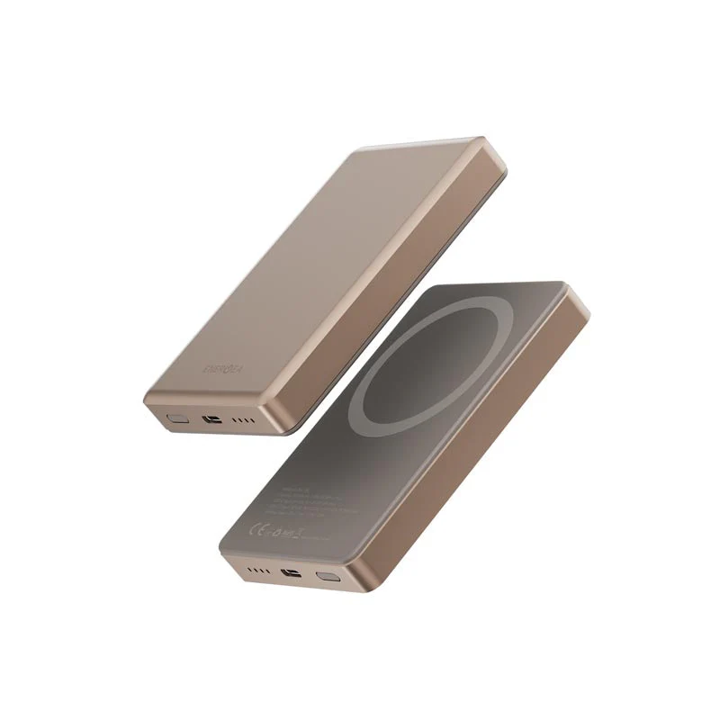 Energea Alupac 10000mAh Magnetic Wireless Power Bank (Gold) - Image 4