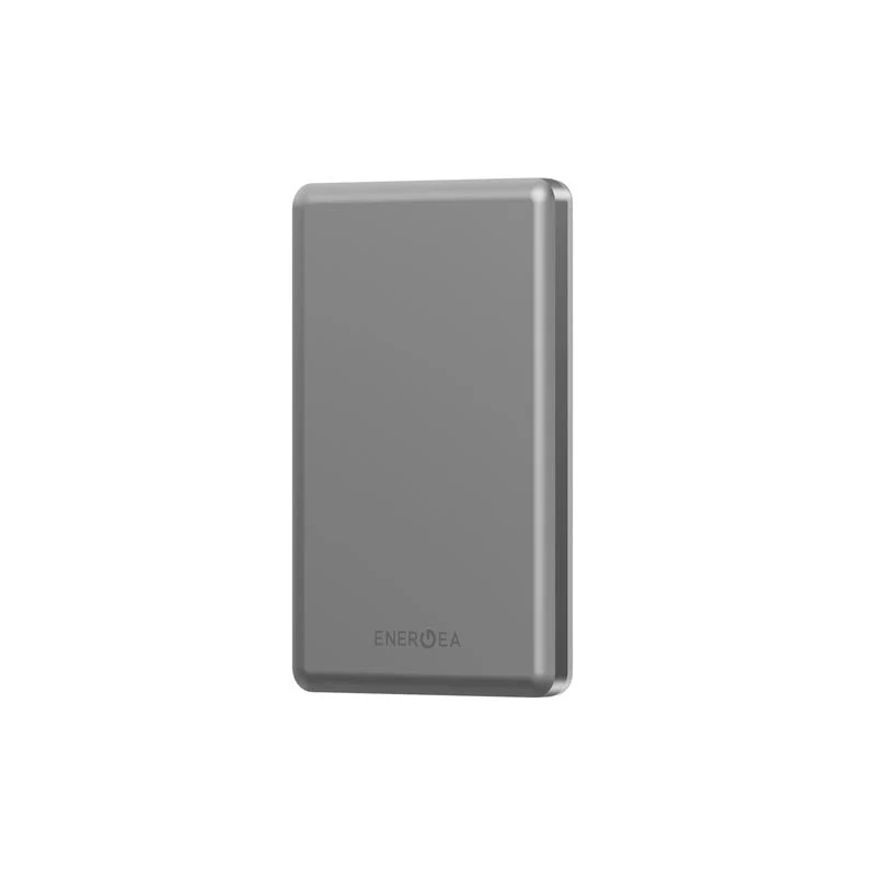 Energea Alupac Mini 5000mAh Magnetic Wireless Power Bank (Titanium) - Image 4