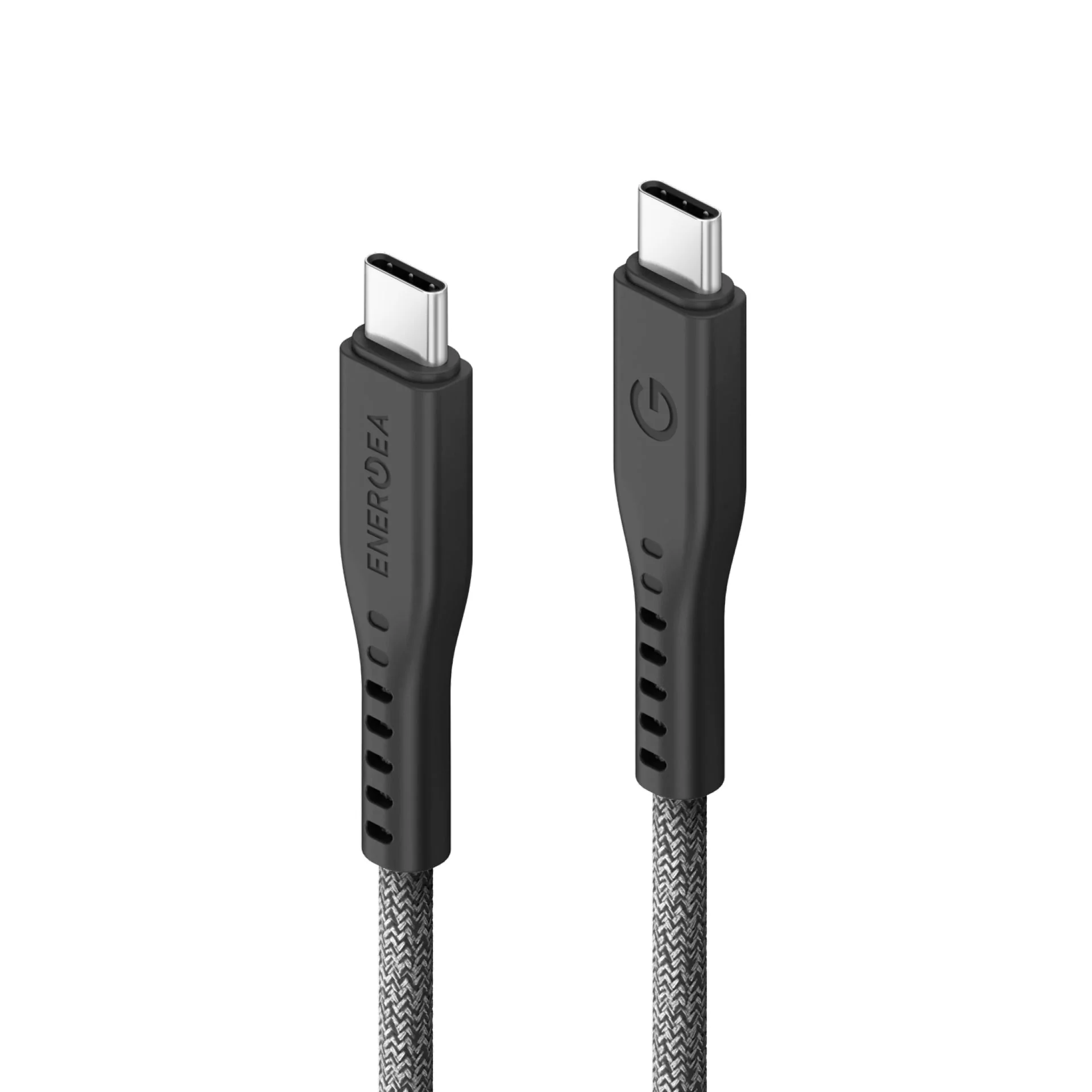 Energea Flow 240W USBC-C 1.5m Cable w Cable Tie (Black) - Image 3