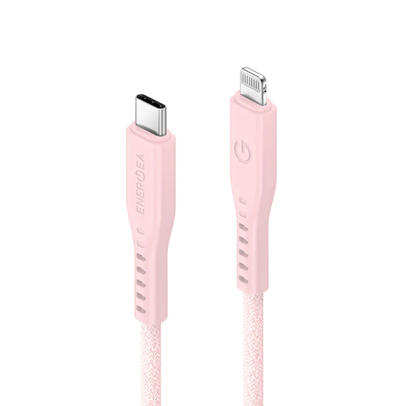 Energea Flow USB C-L 1.5M With MCT Cable (Pink) - Image 3