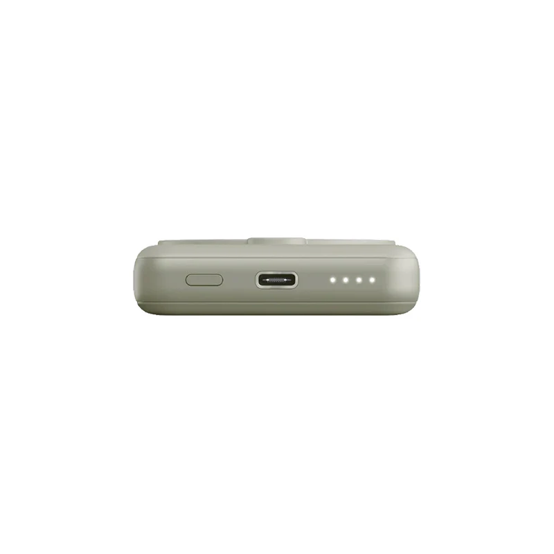 Energea MagPac Mini PD20W 10000mAh Ultra Slim Wireless Powerbank with Stand (Sage) - Image 5