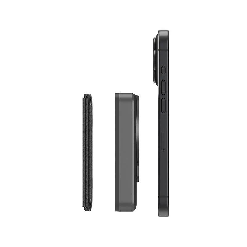 Energea Magwallet Cash 10000mAh Power Bank with Card Slot and Coin Pouch (Black) - Image 6