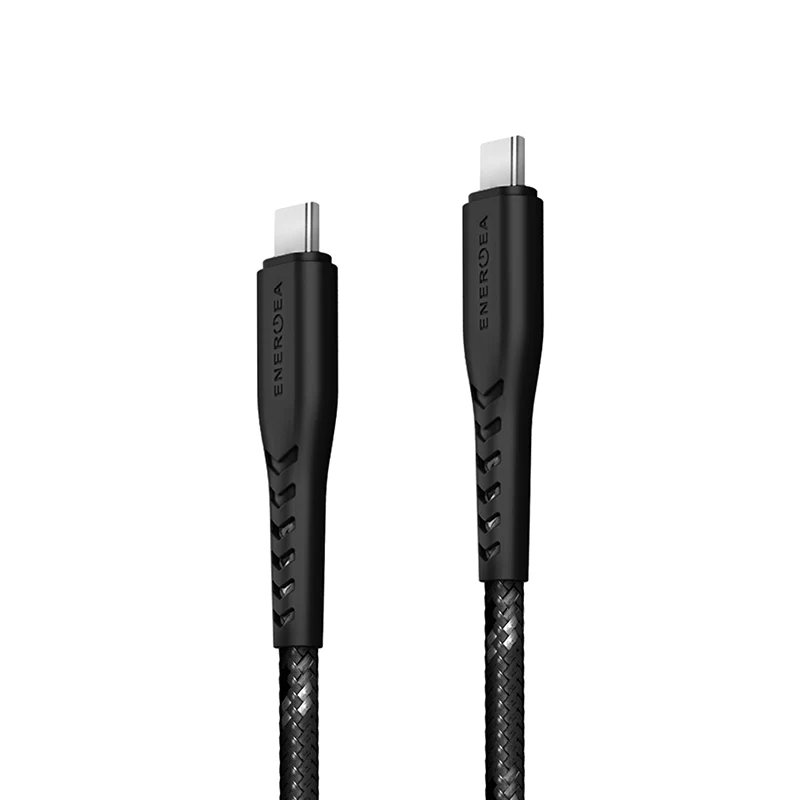 Energea Nyloflex USB2.0 USB-C TO USB-C 5A 1.5M (Black) - Image 5