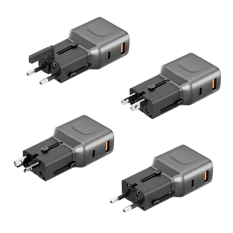 Energea TravelGo 35W Travel Adapter (Gunmetal) - Image 4