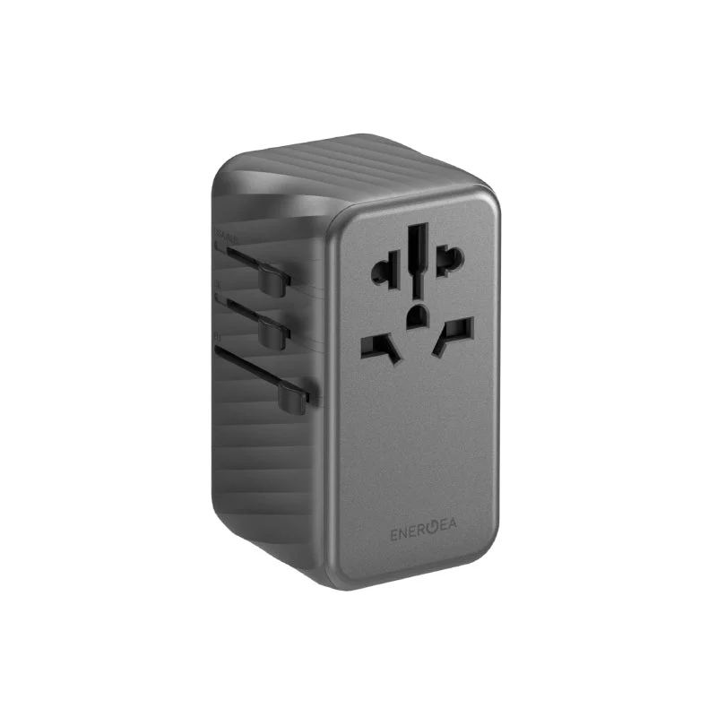 Energea TWA-GAN120 120W Travel World Adapter (Gunmetal) - Image 2