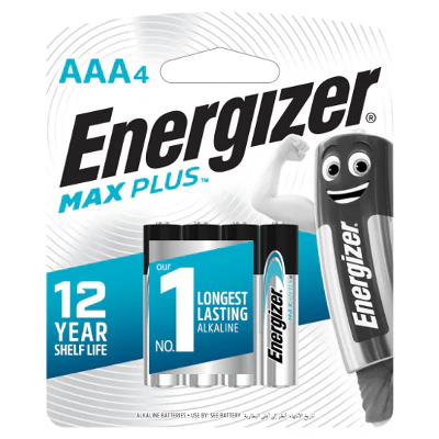 Energizer Max Plus EP92 BP4 AAA Alkaline Battery - Image 2