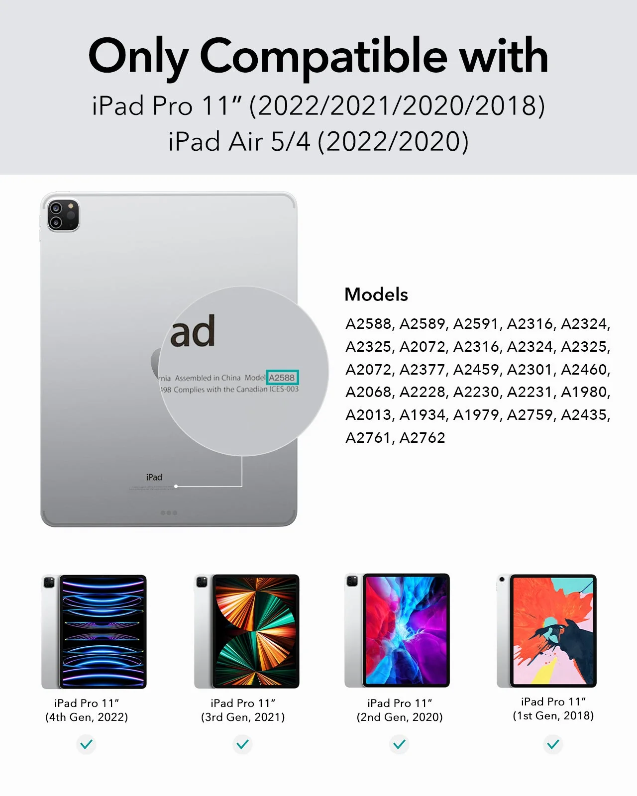 ESR Ascend Keyboard Case Lite (iPad Pro 11” / Air 4 / Air 5) - Image 11
