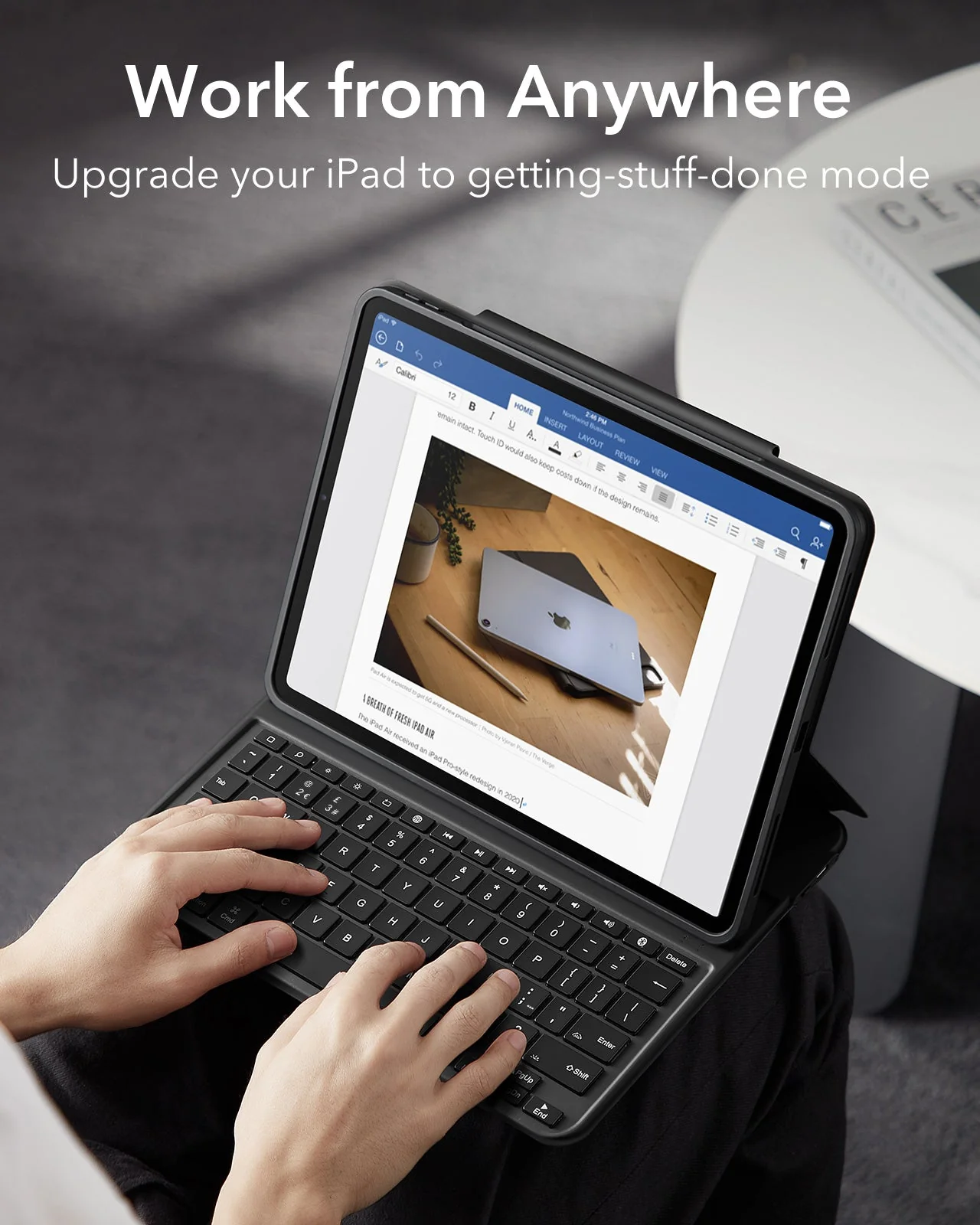 ESR Ascend Keyboard Case Lite (iPad Pro 11” / Air 4 / Air 5) - Image 12
