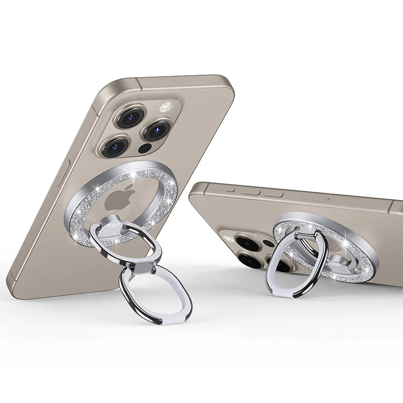 ESR HaloLock Ring Stand (Rhinestone Silver) - Image 5